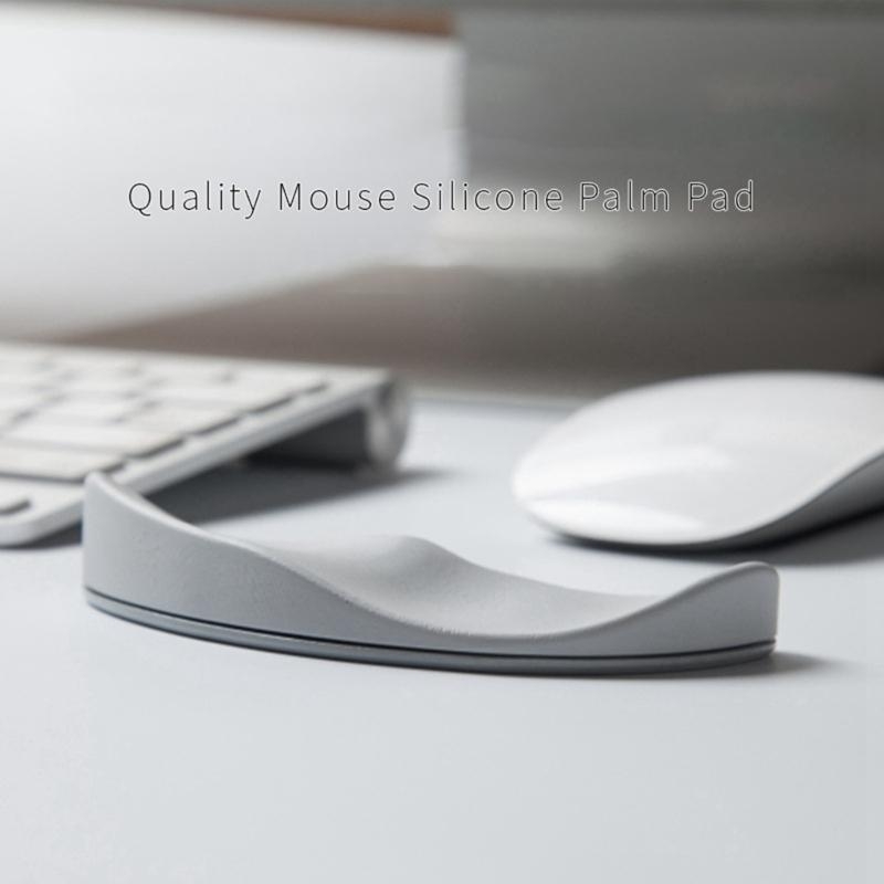 Wrist Rest Gel - シリコン製マウスリストレスト ソフトパッド 手のひらを支える手首に合わせて動く耐久性のあるコンピューターゲーム用アームレスト 人間工学に基づいた快適さを実現