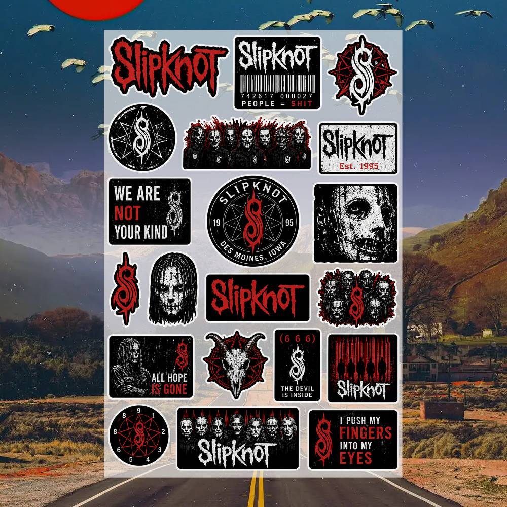 Laptop Accessories Wallpaper - S-lipknot ステッカー モトステッカー 自動車ボディバンパー ウィンドウ オートバイ