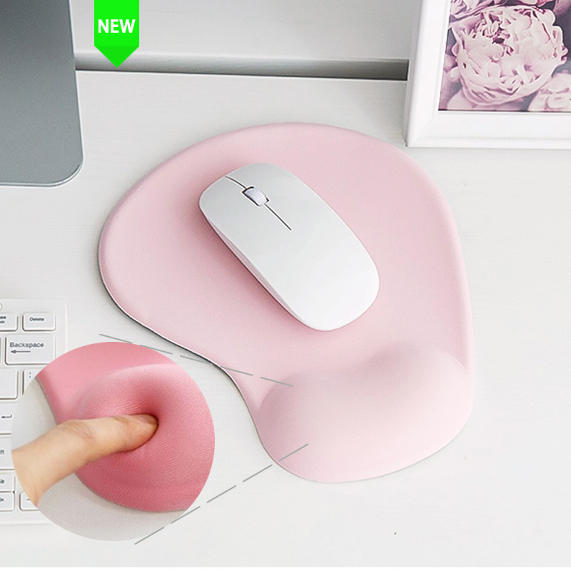 Wrist Rest Gel - かわいいリストガードシリカゲルサポートパッドは自由に移動できるオフィスガードマウスパッド人間工学に基づいたリストレストマウスパッド Pc ラップトップコンプ用