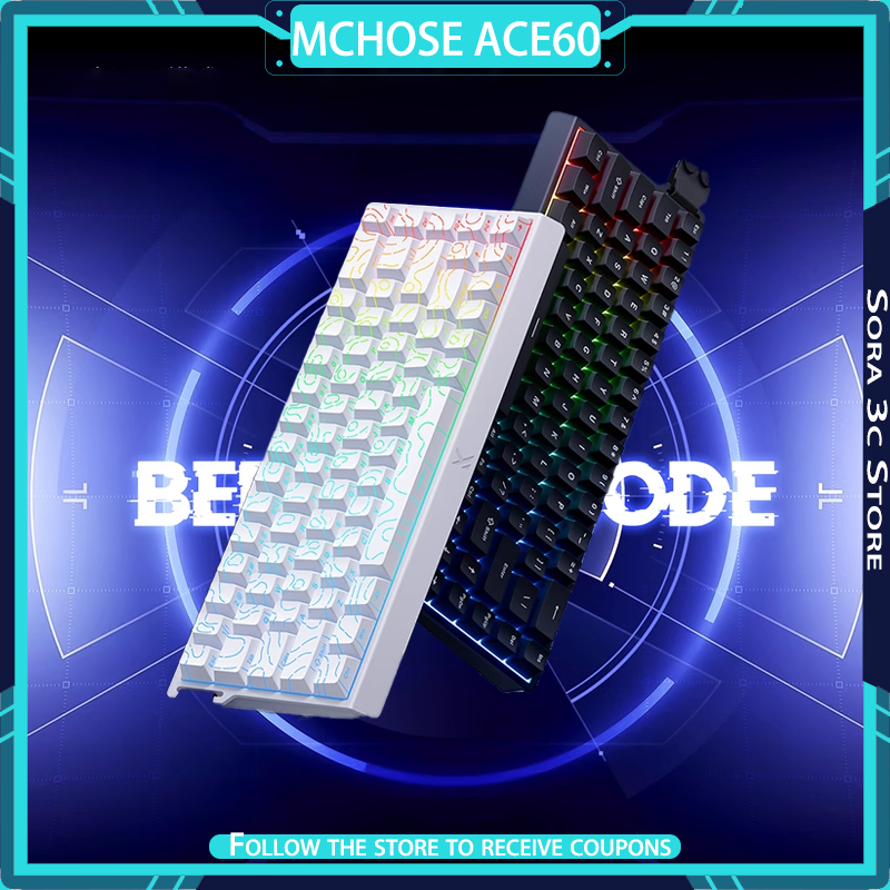 Laptop Accessories Productivity - MCHOSE ACE60 Pro 磁気軸メカニカルキーボード eスポーツグレードチップ ホールセンサー搭載