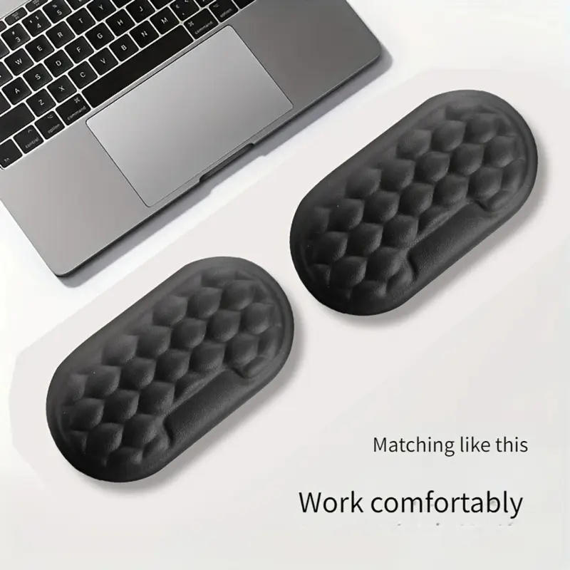 Wrist Rest Gel - 人間工学に基づいたリストレストパッド、アームレストパッド、肘レストパッド、肘の痛みを軽減するコンピューターアームレスト、アームリストレストサポート、デスク用マウスパッド