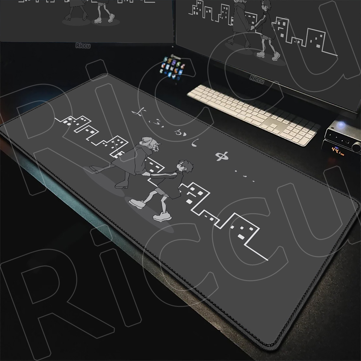 XXL マンガラップトップキーボードマット PC ラバーアク - Laptop Accessories Productivity のレビューと価格