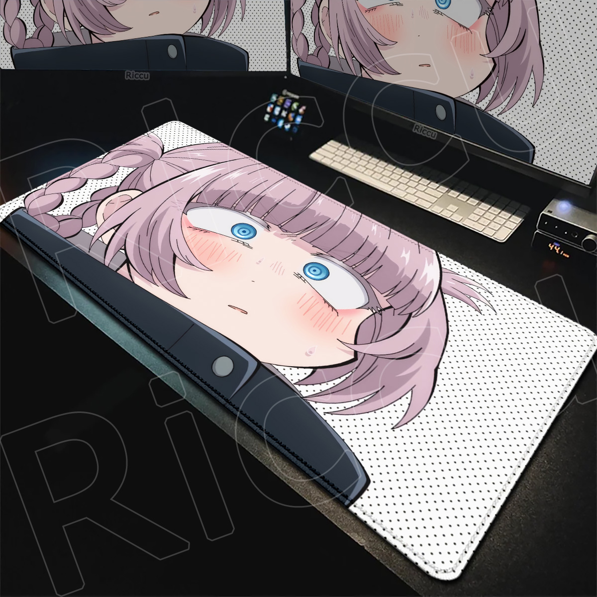 XXL マンガラップトップキーボードマット PC ラバーアク - Laptop Accessories Productivity のレビューと価格