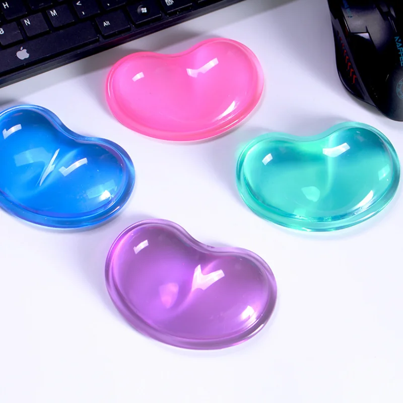 手首,ハート型,人間工学に基づいた,クールな,デスクトップ用 - Wrist Rest Gel のレビューと価格