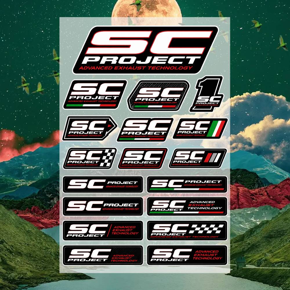 S-C P-roject ステッカー モトステッカー 自動車 - Laptop Accessories Wallpaper のレビューと価格