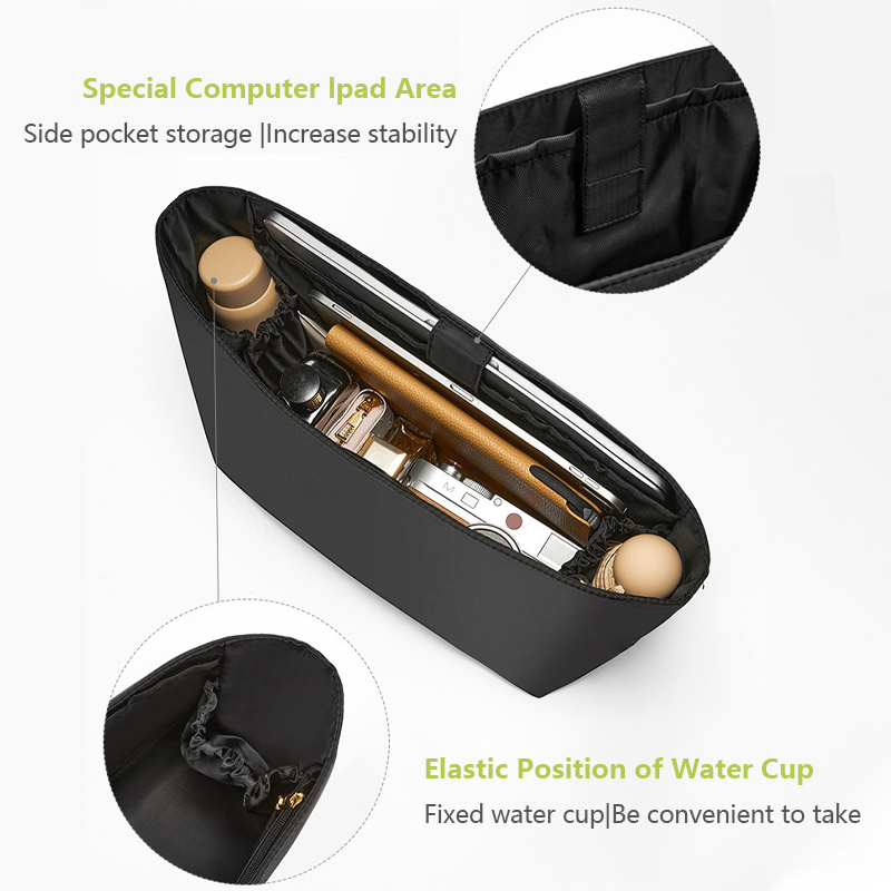 コーチシティ33トートバッグ用ナイロンバッグインサート 防水 - Laptop Accessories Productivity のレビューと価格