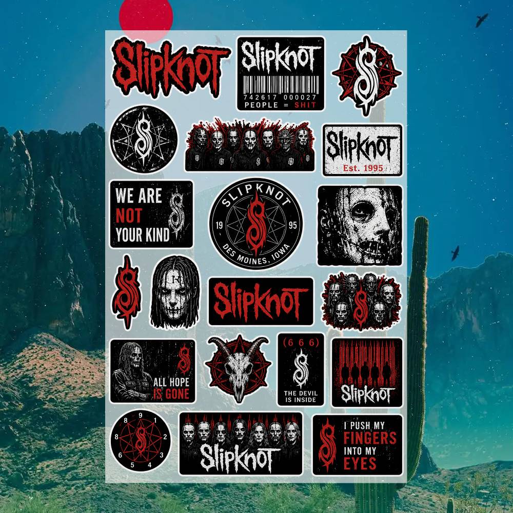 S-lipknot ステッカー モトステッカー 自動車ボディ - Laptop Accessories Wallpaper のレビューと価格