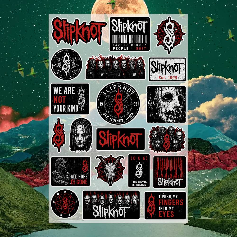 S-lipknot ステッカー モトステッカー 自動車ボディ - Laptop Accessories Wallpaper のレビューと価格