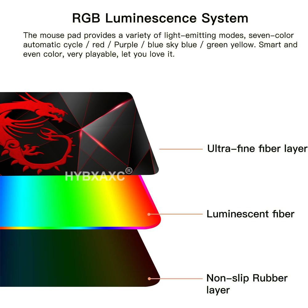 ゲーミングマウスパッド RGB MSIロゴ ゲーマーPC ノ - Laptop Accessories Msi のレビューと価格