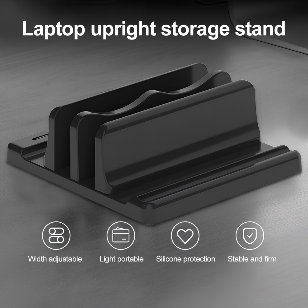 オフィス ABS ラップトップスタンド 垂直に置くとデスクス - Laptop Accessories Productivity のレビューと価格