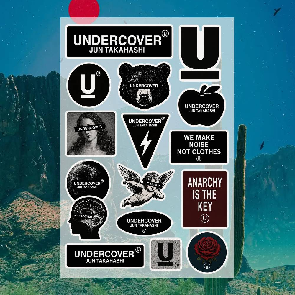 UN-DERCOVER ステッカー モトステッカー 自動車ボ - Laptop Accessories Wallpaper のレビューと価格
