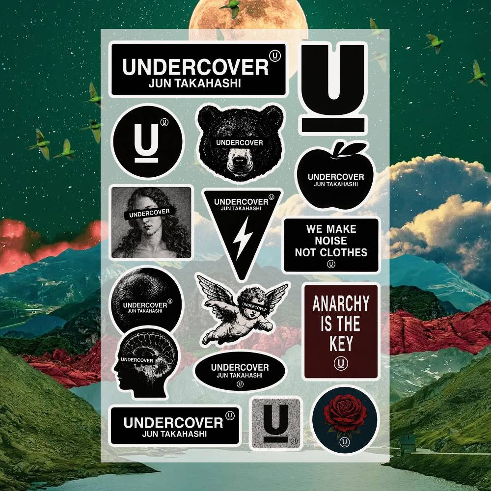 UN-DERCOVER ステッカー モトステッカー 自動車ボ - Laptop Accessories Wallpaper のレビューと価格