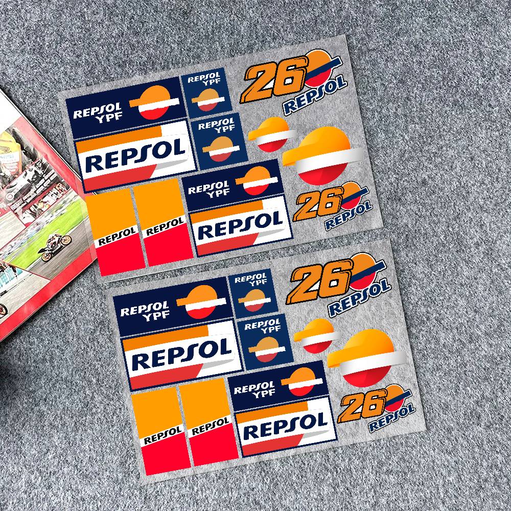 R-Repsol ステッカー モトステッカー 車体バンパー  - Laptop Accessories Wallpaper のレビューと価格