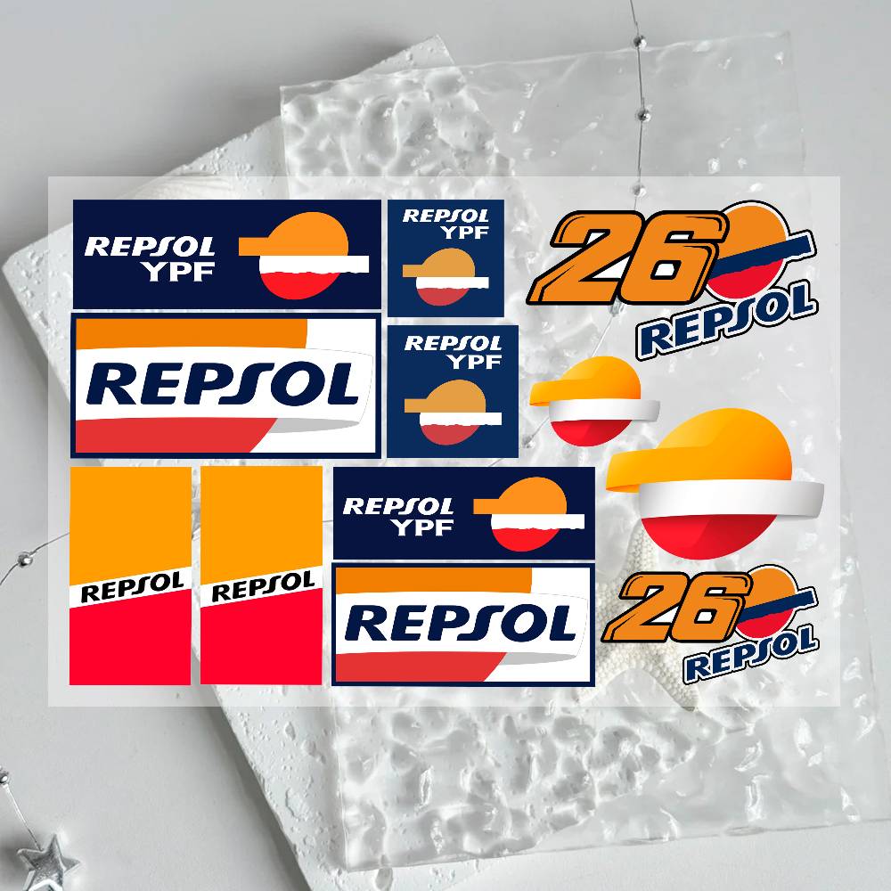 R-Repsol ステッカー モトステッカー 車体バンパー  - Laptop Accessories Wallpaper のレビューと価格