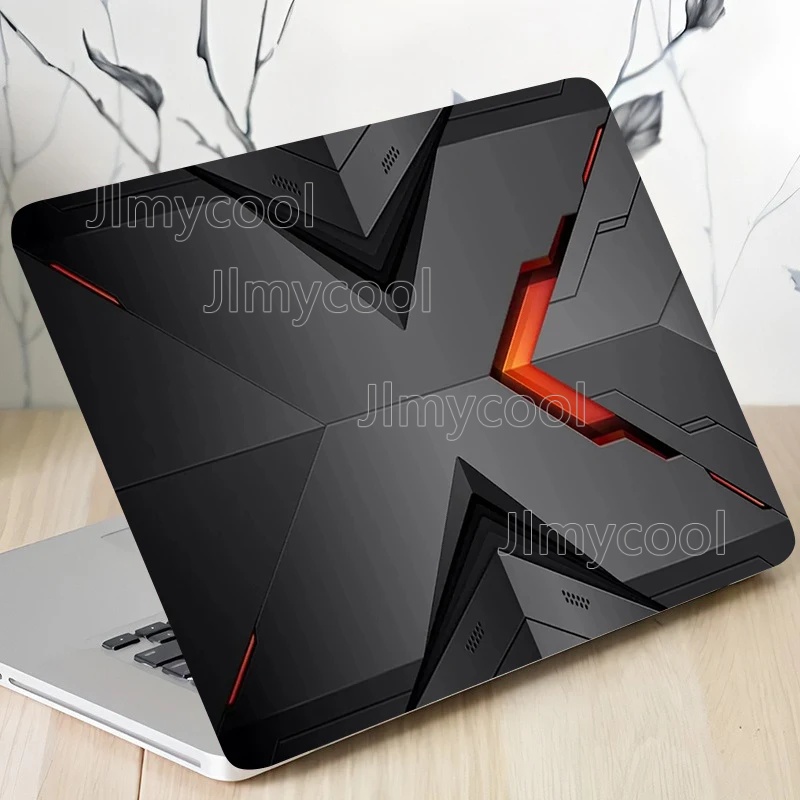 2枚のラップトップステッカー カラフルな重なった波模様の保護 - Laptop Accessories Msi のレビューと価格