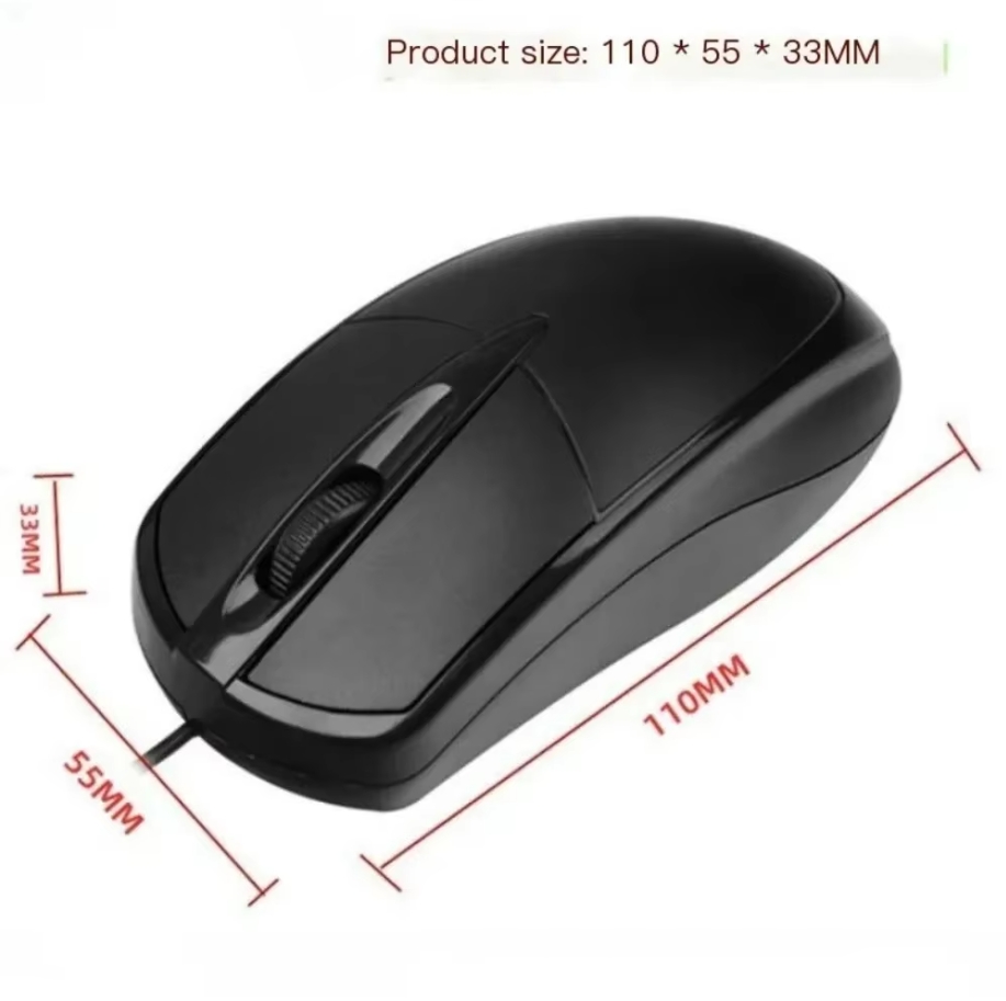 USB 光学式有線マウスラップトップホームオフィスマウスアン - Laptop Accessories Productivity のレビューと価格