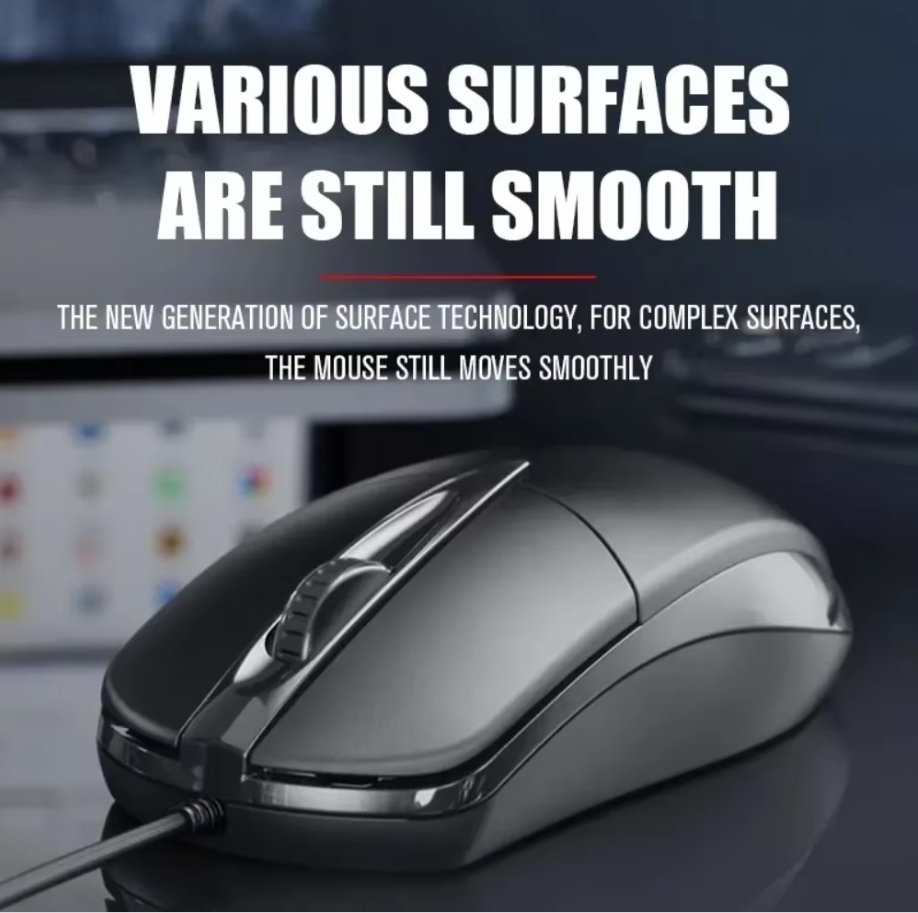 USB 光学式有線マウスラップトップホームオフィスマウスアン - Laptop Accessories Productivity のレビューと価格