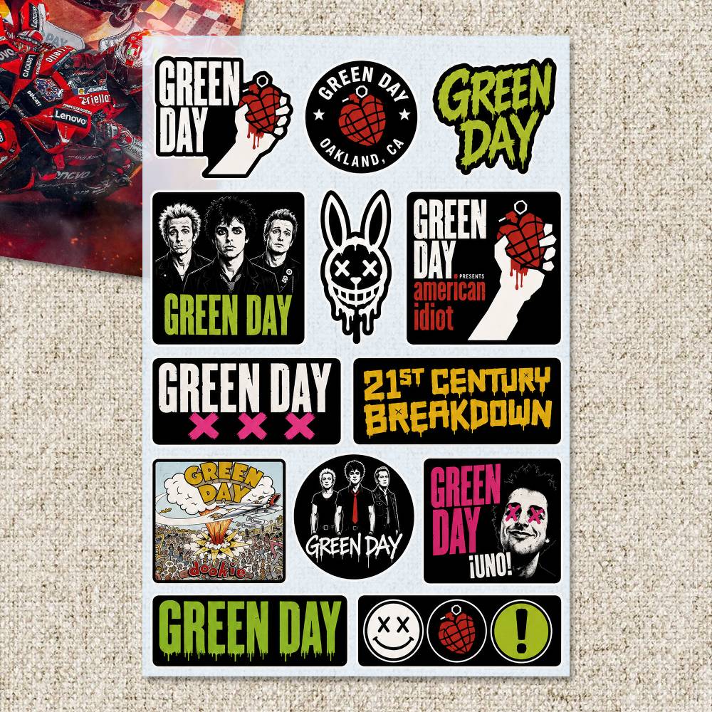 G-Green Day ステッカー モトステッカー 自動車ボ - Laptop Accessories Wallpaper のレビューと価格