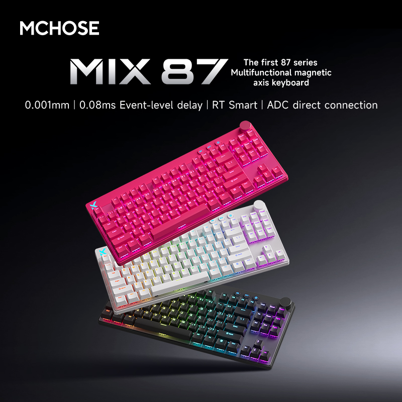 Mchose Mix87 磁気スイッチキーボード有線ゲーミン - Laptop Accessories Productivity のレビューと価格