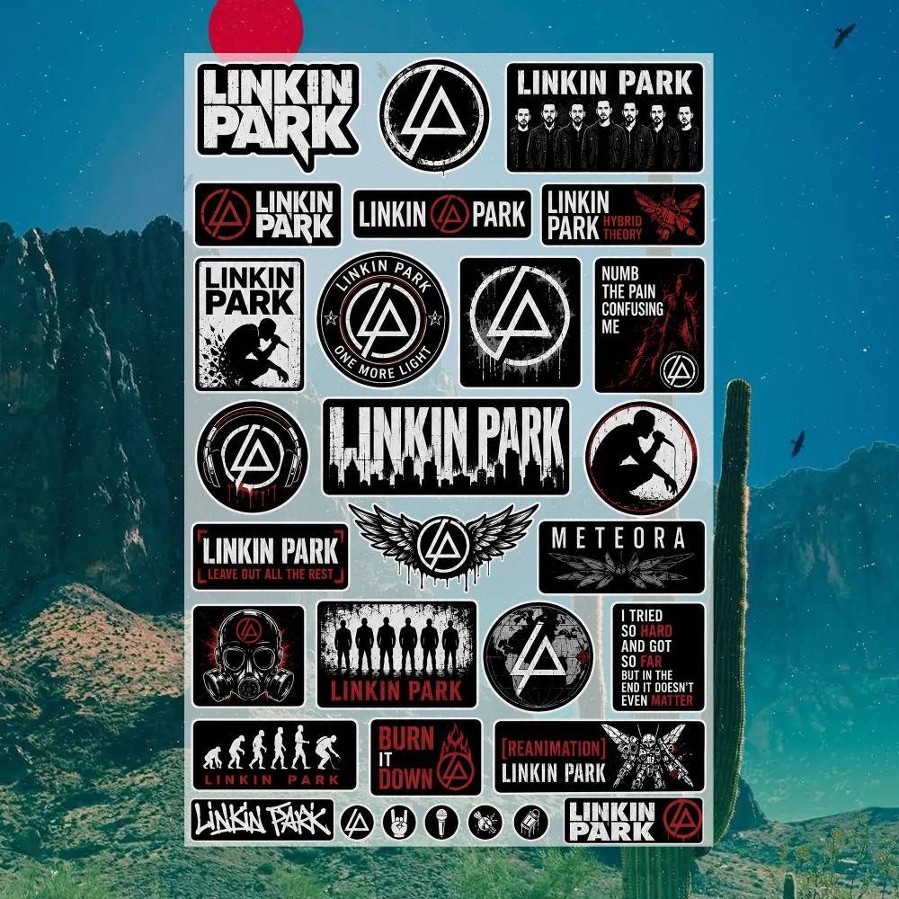 Li-nkin P-ark ステッカー モトステッカー 車体 - Laptop Accessories Wallpaper のレビューと価格