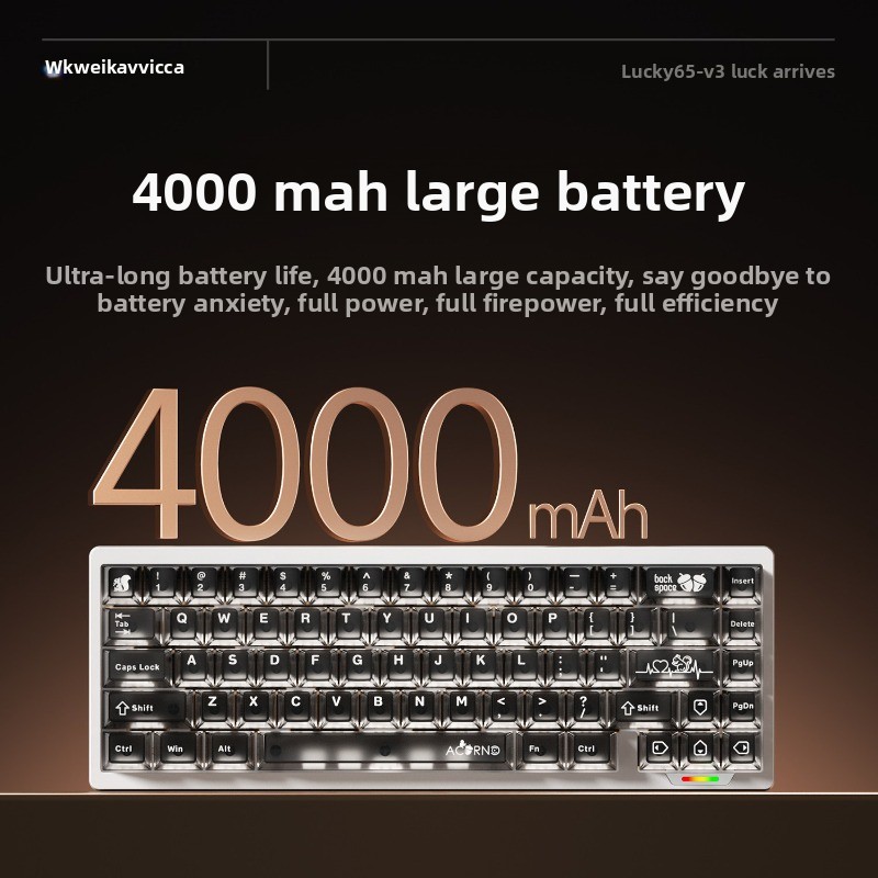 WEIKAV Lucky65 V3 アルミニウム合金メカニカ - Laptop Accessories Productivity のレビューと価格