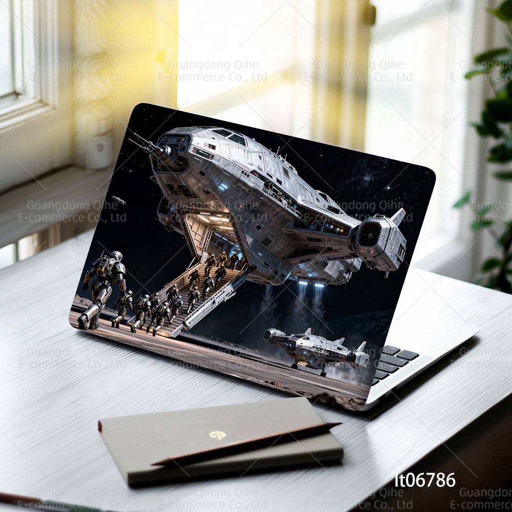 2 個の未来的な都市風ラップトップデカール、11-17 イン - Laptop Accessories Msi のレビューと価格