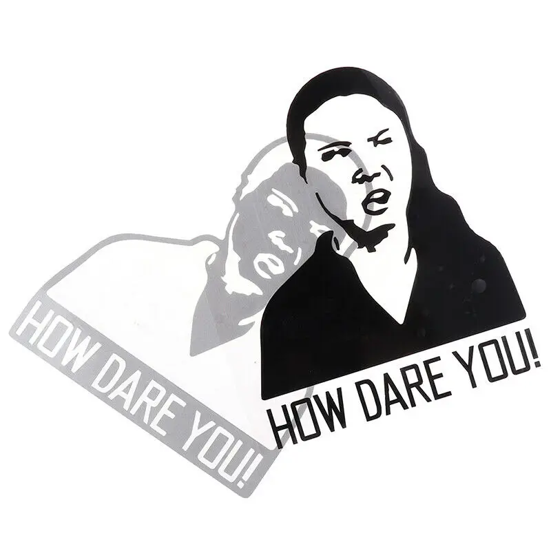 車のステッカーがどこにいます! Greta thunberg - Laptop Accessories Wallpaper のレビューと価格