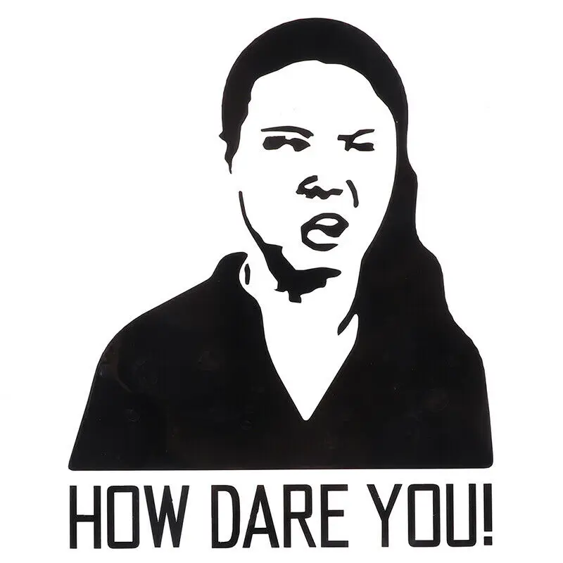 車のステッカーがどこにいます! Greta thunberg - Laptop Accessories Wallpaper のレビューと価格