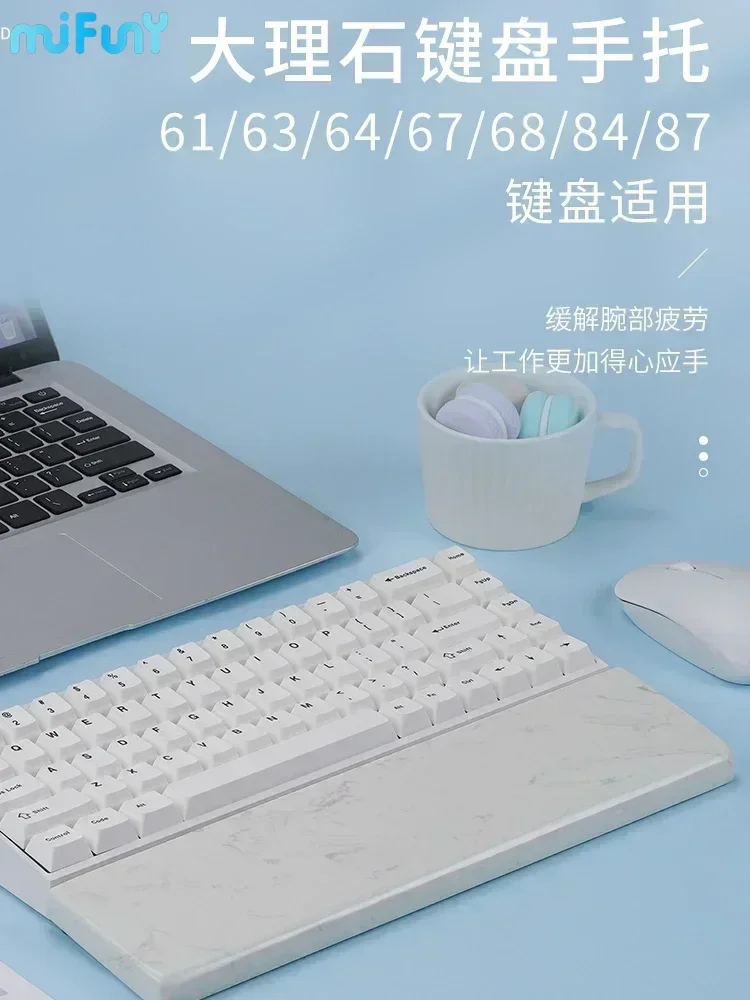 カスタマイズされた大理石のキーボード,快適なパームレスト,パ - Wrist Rest Gel のレビューと価格